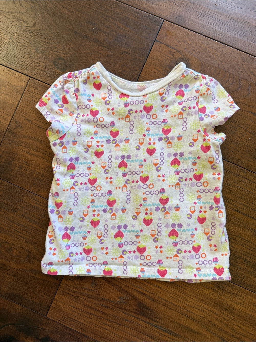 Strawberries and cupcakes t shirt